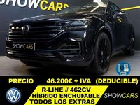 Usado VW Touareg R 340 CV (250 kW) 2022 Negro SUV