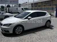 Usado Seat Leon Reference 115 CV (84 kW) 2017 Blanco Berlina
