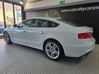 Usado Audi A5 Sportback S-Line 245 CV (180 kW) 2014 Blanco Utilitario