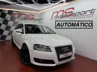 Usado Audi A3 Ambition 105 CV (77 kW) 2010 Blanco Utilitario