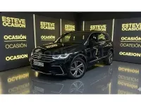 Usado VW Tiguan R-line 150 CV (110 kW) 2022 Negro SUV