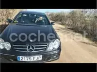Usado Mercedes CLK220 150 CV (110 kW) 2007 Negro Coupe