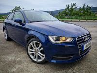 Usado Audi A3 Ambition 180 CV (132 kW) 2013 Azul Berlina