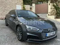 Usado Audi A5 S-Line 190 CV (139 kW) 2019 Gris / plata Coupe