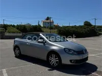 Usado VW Golf 105 CV (77 kW) 2011 Gris / plata Descapotable