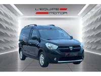 Usado Dacia Dokker Comfort 95 CV (69 kW) 2020 Negro Monovolumen