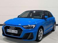 Usado Audi A1 Sportback S-Line 116 CV (85 kW) 2019 Azul Utilitario