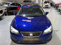 Usado Seat Leon Style 115 CV (84 kW) 2020 Azul Familiar