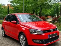 Begagnad VW Polo Advance 90 HK (66 kW) 2014 Röd Sedan