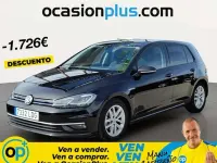 Usado VW Golf VII Advance 131 CV (96 kW) 2019 Negro Utilitario