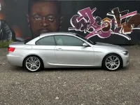 Usado BMW 320 Cabriolet 170 CV (125 kW) 2009 Gris Descapotable