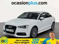 Usado Audi A3 S-Line 150 CV (110 kW) 2015 Blanco Berlina
