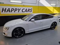 Usado Audi A5 Sportback S-Line 150 CV (110 kW) 2015 Blanco Utilitario