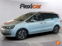 Usado VW Sharan Advance 150 CV (110 kW) 2018 Gris Monovolumen