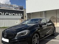Usado Mercedes A200 AMG line 136 CV (100 kW) 2016 Negro Berlina