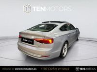 Usado Audi A5 Sportback 150 CV (110 kW) 2018 Gris / plata Utilitario