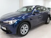 Usado Alfa Romeo Stelvio Executive 190 CV (139 kW) 2019 Azul SUV