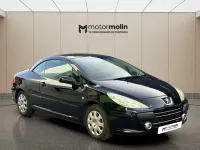Usado Peugeot 307 CC 110 CV (80 kW) 2006 Negro Descapotable