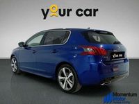 Käytetty Peugeot 308 GT-line 131 HP (96 kW) 2017 Sininen Viistoperä