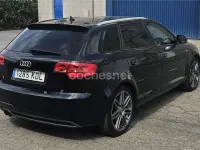 Usado Audi A3 Ambition 200 CV (147 kW) 2009 Negro Utilitario