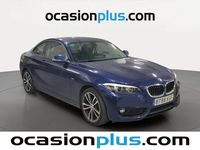 Usado BMW 218 150 CV (110 kW) 2017 Azul Coupe