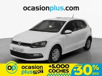 Usado VW Polo Edition 75 CV (55 kW) 2014 Blanco Utilitario
