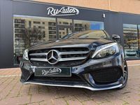 Usado Mercedes C220 AMG line 170 CV (125 kW) 2015 Negro Familiar