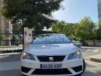 Usado Seat Leon Style 130 CV (95 kW) 2018 Blanco Berlina