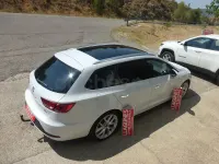 Usado Seat Leon FR 150 CV (110 kW) 2016 Blanco Familiar