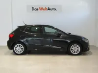 Usado Seat Ibiza FR 110 CV (80 kW) 2022 Negro Utilitario