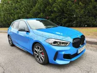 Usado BMW 128 Performance 265 CV (194 kW) 2021 Azul Utilitario