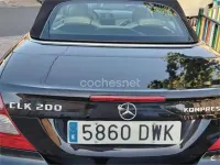 Usado Mercedes CLK200 Elegance 163 CV (119 kW) 2006 Negro Descapotable