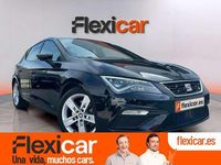 Usado Seat Leon FR 190 CV (139 kW) 2019 Negro Utilitario