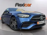 Usado Mercedes C200 AMG 204 CV (150 kW) 2022 Azul Berlina