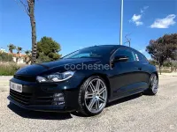 Usado VW Scirocco R-line 125 CV (91 kW) 2016 Negro Coupe