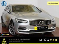 Usado Volvo V90 Inscription 407 CV (299 kW) 2017 Gris plata Familiar