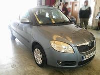 Brugt Skoda Fabia Style 80 HK (58 kW) 2008 Blå Sedan