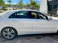 Usado Mercedes C220 Avantgarde 170 CV (125 kW) 2015 Blanco Berlina