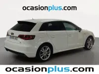 Usado Audi A3 Sportback S-Line 125 CV (91 kW) 2015 Blanco Utilitario
