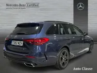 Usado Mercedes C220 197 CV (144 kW) 2025 Azul Familiar