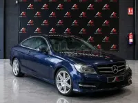 Usado Mercedes C250 204 CV (150 kW) 2013 Azul Coupe