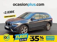 Usado BMW X1 136 CV (100 kW) 2017 Gris SUV