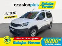 Usado Peugeot Rifter Access 75 CV (55 kW) 2019 Blanco Monovolumen