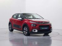 Usado Citroën C3 Feel 75 CV (55 kW) 2018 Rojo Utilitario