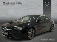 Usado Mercedes CLA200 151 CV (111 kW) 2021 Negro Berlina