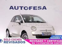 Usado Fiat 500 Lounge 69 CV (50 kW) 2009 Blanco Descapotable
