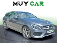 Usado Mercedes C220 170 CV (125 kW) 2017 Gris Familiar