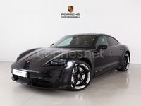 Usado Porsche Taycan Turbo 500 kW (680 CV) 2022 Negro jet metalizado Berlina