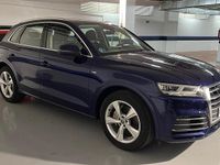 Usado Audi Q5 S-Line 163 CV (119 kW) 2020 Azul SUV