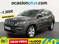 Usado Jeep Compass Longitude 120 CV (88 kW) 2018 Gris SUV